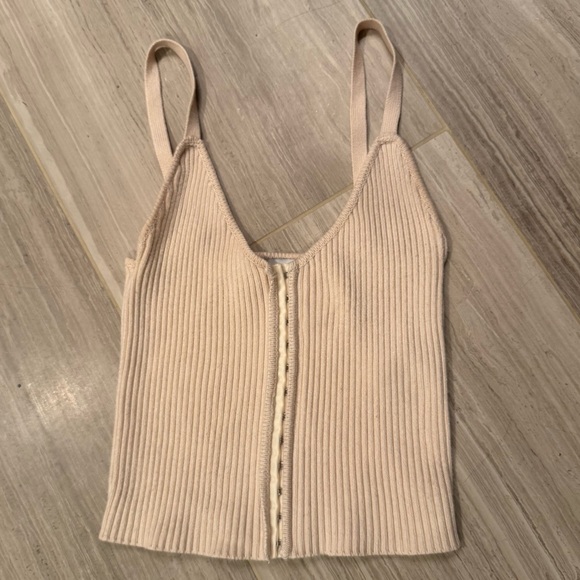 Zara Tops - Zara Ribbed Clasp Tank, Size S